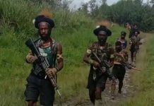 2 Prajurit TNI Dikabarkan Gugur Usai Kontak Tembak dengan Kelompok OPM di Papua FOTO: Kelompok Separatis Bersenjata/Kelompok Kriminal Bersenjata di Provinsi Papua Pegunungan. (Properti Egianus Kogoya via Facebook)