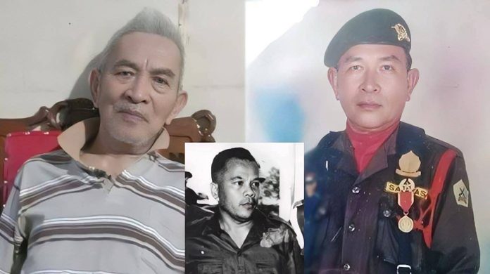 FOTO: Frans Pangkey mantan anggota Batalyon 1 Resimen Cakrabirawa (istimewa) 