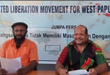 15 Warga Tewas di Intan Jaya ini Pernyataan Sikap ULMWP FOTO: Persatuan Gerakan Pembebasan Papua Barat atau United Liberation Movement for West Papua (ULMWP) saat memberikan keterangan persnya. (Istimewa)