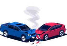 Pelapor Laka Lantas Gunakan Plat Palsu, Polda Sumut Pasti Dicek FOTO: Ilustrasi tabrakan kendaraan roda empat.