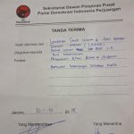Kadis Tata Ruang Bakal Kirim Tim ke RSIA Ananda, LASKAR Lapor Resmi Pemilik ke DPP PDIP FOTO: Surat aduan LASKAR Sulsel ke DPP PDI Perjuangan
