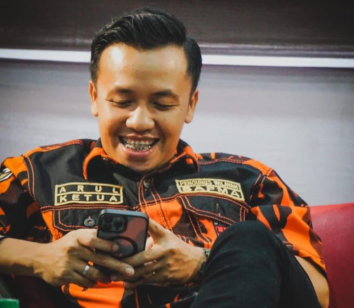 IMG-20251013-WA0246 FOTO: Ketua Satuan Pelajar dan Mahasiswa (SAPMA) Pemuda Pancasila Sulawesi Selatan Hasrul Kaharuddin