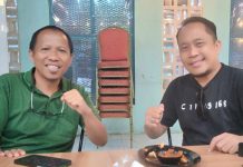 Alumni Unhas Bentuk Gerakan “SAPU” untuk Jaga Marwah dan Kemerdekaan Intelektual Kampus FOTO: dari Kiri Asri Tadda dan Ziaulhaq Nawawi, insiator SAPU