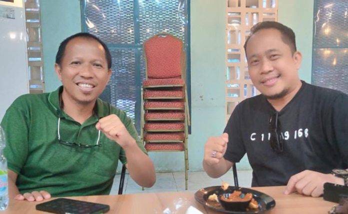 FOTO: dari Kiri Asri Tadda dan Ziaulhaq Nawawi, insiator SAPU