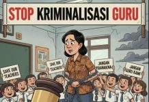 Hindari Kriminalisasi Pendidik, Guru di Mandailing Natal Berharap Kasus Diselesaikan Secara Kekeluargaan FOTO: Ilustrasi Guru dikriminalisasi via google