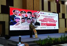 Ketua MPR RI Ahmad Muzani Dukung Unhas Jadi Perguruan Tinggi Berkelas Dunia FOTO: Ketua Majelis Permusyawaratan Rakyat Republik Indonesia (MPR RI), H. Ahmad Muzani hadir dalam seminar Kebangsaan dan Temu Tokoh yang digelar di Hotel Unhas and Convention, Kampus Unhas Tamalanrea, Makassar, pada Sabtu (25/10).