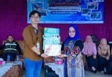 Tim Ekspedisi Patriot UI dari Kementerian Transmigrasi Gelar Bakti Sosial Pemeriksaaan Kesehatan Gigi dan Mulut di Mesuji