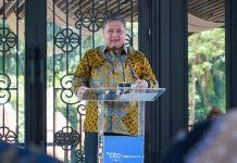 Menko Airlangga: Inflasi Terkendali di Level 2,86 Persen di Oktober 2025 FOTO: Menteri Koordinator Bidang Perekonomian, Airlangga Hartarto saat menghadiri Insight Kompas 100. (Properti via media sosial)