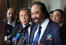 Puncak HUT Ke 14 Surya Paloh Kisahkan Perjuangan Partai NasDem FOTO: Ketua umum DPP Partai NasDem Surya Paloh (Properti Partai NasDem)