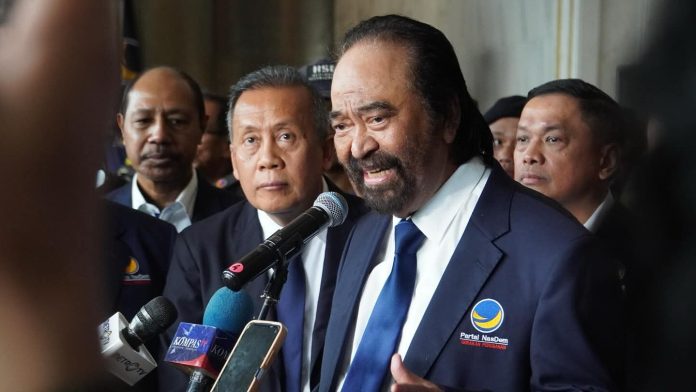 FOTO: Ketua umum DPP Partai NasDem Surya Paloh (Properti Partai NasDem)