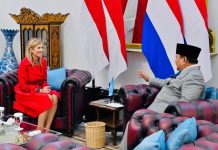 Presiden Prabowo dan Ratu Máxima Bahas Transformasi Inklusi dan Kesehatan Keuangan FOTO: Presiden Prabowo Subianto menggelar pertemuan bilateral dengan Ratu Máxima dari Belanda yang berperan sebagai United Nations Secretary-General’s Special Advocate (UNSGSA) for Financial Health di Istana Merdeka, Jakarta, Kamis (27/11/2025). (Sumber: BPMI Setpres)