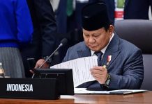 Di KTT APEC, Presiden Sampaikan Indonesia Berkomitmen Menegakkan Sistem Perdagangan multilateral Berbasis Aturan WTO FOTO: Presiden Republik Indonesia, Prabowo Subianto menghadiri Konferensi Tingkat Tinggi (KTT) Kerja Sama Ekonomi Asia Pasifik (APEC) 2025 yang diselenggarakan di Hwabaek International Convention Centre (HICO), Gyeongju, Republik Korea, pada Jumat, 31 Oktober 2025. (Foto: BPMI Setpres)