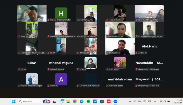 FOTO: Perhimpunan Bantuan Hukum dan Hak Asasi Manusia Indonesia (PBHI) Wilayah Sulawesi Selatan menggelar Pelatihan Paralegal bagi masyarakat Kabupaten Pangkajene dan Kepulauan (Pangkep).
