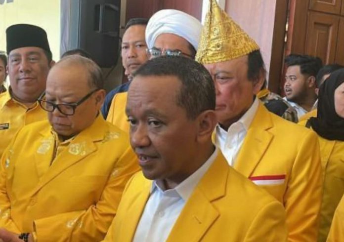 FOTO: Bahlil Lahadalia Ketua Umum DPP Partai Golkar. (Properti via google) 