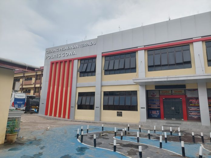 IMG-20251106-WA0074 FOTO: Kantor Mapolres Gowa di Jl. Syamsuddin Tunru No.58, Sungguminasa, Kec. Somba Opu, Kabupaten Gowa, Sulawesi Selatan, beberapa waktu lalu. (Dok. Istimewa)