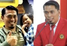 Sosok Anggota Polri Penemu Bilqis, Doktor Jebolan Unhas, Jadi Perbincangan Netizen FOTO: Dr Iptu Nasrullah, SH,.MH, saat bersama Bilqis dan foto saat Iptu Nasrullah, SH,.MH mengikuti ujian Doktor di Fakultas Hukum, Universitas Hasanuddin (Kolase)