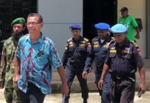 Pelaku Makar Hanya Dituntut 8 Bulan, BMI: ini Tuntutan yang Mempermalukan Negara FOTO: 4 Pelaku Makar asal Papua Barat Daya. (Istimewa)