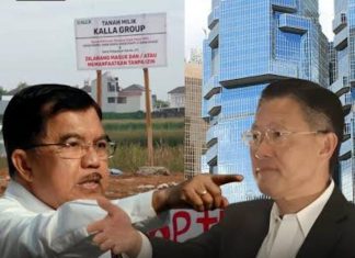 Terbaru: Bos GMTD Buka Suara Soal Sengketa Lahan dengan Kalla Group FOTO: Ilustrasi pimpinan Kalla Group dan Lippo Group (istimewa via google)