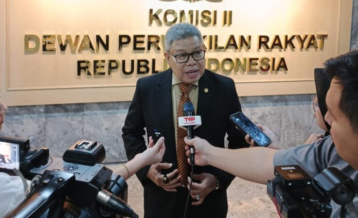 FOTO: Anggota Komisi II Dewan Perwakilan Rakyat (DPR) RI, Taufan Pawe, saat ditemui wartawan di Jakarta. (Istimewa)