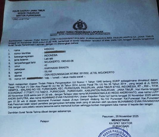 CCTV Indomart Purwosari Jadi Kunci Ungkap Kasus Pengeroyokan di Pasuruan