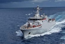 KRI Bung Hatta Amankan 2 Kapal Pengangkut Nikel Ore Tujuan PT IMIP di Morowali FOTO: KRI Bung Hatta-370 saat melaksanakan tugas pengamanan laut di wilayah Indonesia. (Properti via Google)