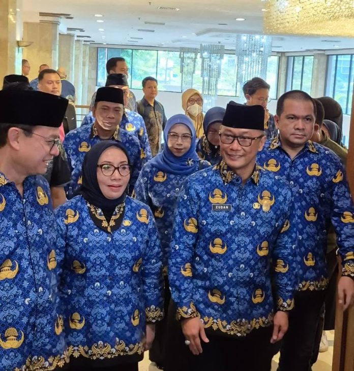 FOTO: Ketua Umum Dewan Pengurus KORPRI Nasional, Prof. Dr. Zudan Arif Fakrulloh, SH., MH.,