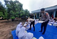 300 Anak Yatim Rasakan Manfaat Program Pasabber Polres Situbondo