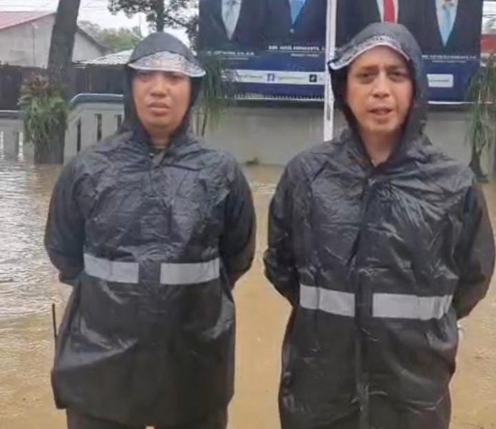 FOTO: Kepala Rutan, Andi Surya, dan jajarannya, langkah-langkah proaktif diambil untuk menjamin keselamatan, kebutuhan logistik, dan sanitasi warga binaan. Banjir menyebabkan genangan air di beberapa kamar hunian.