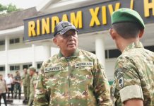 Kuliah Umum di Unhas, Menhan Sebut Bila Tidak Ada Kebocoran PT Timah Memiliki Pendapatan Rp 20-25 triliun FOTO: Menteri Pertahanan Jenderal TNI (Purn) Sjafrie Sjamsoeddin. (Properti Kemenhan)