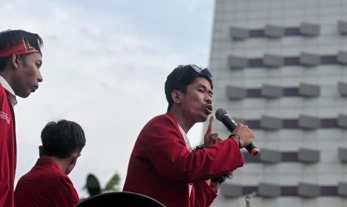 FOTO: Adri Fadli Ketua LMND Sulsel.