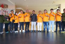 KONI Makassar Kunker ke Badung ini Yang Bahas FOTO: Komite Olahraga Nasional (KONI) Kabupaten Badung hari ini menerima kunjungan kerja rombongan KONI Kota Makassar di kantor sekretariatnya yang terletak di Jalan Praja, Dalung, Badung. Senin (15/12). (Istimewa)