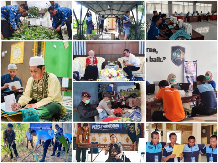 FOTO: Rumah Tahanan Negara Kelas IIB Barru terus menunjukkan capaian kinerja yang positif sebagai bentuk implementasi kebijakan Menteri Imigrasi dan Pemasyarakatan Agus Andrianto melalui 13 Program Aksi Kementerian Imigrasi dan Pemasyarakatan.