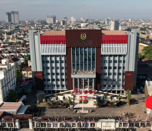 Mahasiswa Tagih Progres Kejati Sulsel soal Aduan Sewa Lahan Pemkab Luwu Timur ke IHIP FOTO: Kantor Kejaksaan Tinggi (Kejati) Sulawesi Selatan Jl. Urip Sumoharjo, Km 4 Makassar. (Istimewa)