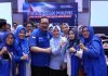 DPC Partai Demokrat Kota Makassar Gelar Pendidikan Politik Kader FOTO: Ketua Demokrat Sulsel Ni’matullah, bersama DPC Partai Demokrat Kota Makassar Pendidikan Politik Kader yang digelar pada Selasa hingga Rabu, 23–24 Desember 2025, bertempat di Hotel Four Points by Sheraton Kota Makassar.
