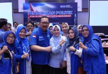 DPC Partai Demokrat Kota Makassar Gelar Pendidikan Politik Kader FOTO: Ketua Demokrat Sulsel Ni’matullah, bersama DPC Partai Demokrat Kota Makassar Pendidikan Politik Kader yang digelar pada Selasa hingga Rabu, 23–24 Desember 2025, bertempat di Hotel Four Points by Sheraton Kota Makassar.