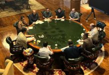 Hari Ahad Presiden Pimpin Rapat Terbatas di Hambalang FOTO: Presiden Prabowo Subianto menggelar rapat terbatas di kediaman pribadinya di Hambalang, Bogor, Jawa Barat. Minggu ini, 11 Januari 2026. (Dokumen Setkab RI)