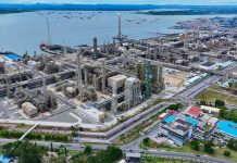 Presiden Prabowo Resmikan Kilang Minyak dengan Nilai Investasi Rp 123 Triliun di Balikpapan FOTO: Proyek kilang minyak terbesar di Indonesia yakni Refinery Development Master Plan (RDMP) di Balikpapan, Kalimantan Timur di resmikan pada hari ini, Senin (12/1/2026). (Dok. Setkab)