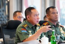 Panglima TNI Hadir dalam Rapim Kemhan dan TNI FOTO: Panglima TNI Jenderal TNI Agus Subiyanto mengikuti Rapat Pimpinan (Rapim) Kementerian Pertahanan dan Tentara Nasional Indonesia (TNI) Tahun 2026 secara daring dari Markas Besar TNI, Jakarta, Senin (19/1/2026) (dok. Puspen TNI).