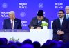 MUI Desak Presiden RI Mundur dari Forum BOP yang Digagas Donald Trump, ini Alasannya FOTO: Presiden Prabowo Subianto menjadi salah satu pemimpin negara yang menandatangani Board of Peace Charter pada Kamis, 22 Januari 2026, di Davos, Swiss. (Dok Seskab)