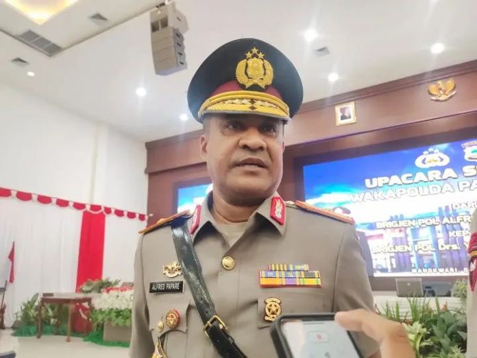 FOTO: Brigjen Pol Alfred Papare sebagai Kapolda Papua Barat.