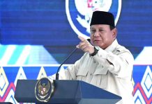 Wejangan Presiden Ke Pimpinan BUMN, Prabowo: Kalau Pemimpinnya Maling, Anak Buahnya Tidak Semangat FOTO: Presiden RI, Prabowo Subianto saat peresmian infrastruktur energi terintegrasi Pertamina Refinery Development Master Plan (RDMP) Balikpapan, Kalimantan Timur, Senin (12/1/2026). (Dok. Setkab)