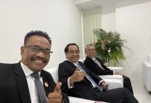 Sukardi Weda: Nol Suara di Pilrek Unhas, namun Luas Pengalaman dan Wawasan FOTO: Tiga calon Rektor Unhas dari kiri Prof. Dr. Sukardi Weda, SS., M.Hum., M.Pd., M.Si., MM., M.Sos.I, MA.Prof. Dr. Ir. Jamaluddin Jompa, M.Sc., dan Prof. dr. Budu, Ph.D, Sp.M(K), M.MedEd, (istimewa)