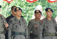 Wadankorbrimob Polri Buka Pendidikan Pengembangan Spesialis Dasar Brimob Angkatan IV Tahun 2026 FOTO: Wakil Komandan Korps Brimob Polri Irjen Pol. Reza Arief Dewanto, secara resmi membuka Pendidikan Pengembangan Spesialis Dasar Brimob (Dikbangspes Dasar Brimob) Angkatan IV Tahun Anggaran 2026, Selasa, 13 Januari 2026. (Humas Korps Brimob Polri)