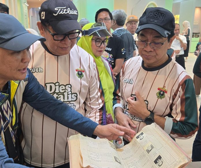 FOTO: Rektor Unhas Prof Jamaluddin Jompa saat menghadiri Dies Natalis ke70 Fakultas Kedokteran Universitas Hasanuddin (FK Unhas) berlangsung pada Minggu, 25 Januari 2026.