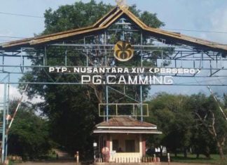 Manajemen KSO Tebu Putuskan Kontrak Kerjasama dengan PT. RSS: “Carut Marut” Pengelolaan Lahan Kawasan Pabrik Gula di Sulsel FOTO: PTP. Nusantara XIV (Persero) Pabrik Gula (PG) Camming, Kabupaten Bone, Provinsi Sulawesi Selatan. (DOK. Via Google)