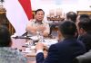 Panggil Sejumlah Menteri, Presiden Prabowo Tekankan Pengelolaan Sumber Daya Alam untuk Kesejahteraan Rakyat FOTO: Presiden Prabowo Subianto memanggil sejumlah menteri Kabinet Merah Putih untuk membahas implementasi pengelolaan sumber daya alam nasional, khususnya di sektor mineral dan batu bara (minerba), di Istana Merdeka, Jakarta, Rabu (28/01/2026). (Sumber: BPMI Setpres)