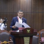 Sidang MK, Ahli Nilai Anggaran Merupakan Element Kunci Independensi Peradilan FOTO: Ahli Hukum Tata Negara (HTN) Universitas Muslim Indonesia Dr. Fahri Bachmid,S.H.,M.H.