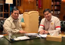 Panggil Menteri PKP ke Hambalang, Presiden Prabowo Akselerasi Program Rumah Bersubsidi FOTO: Presiden Prabowo Subianto memanggil Menteri Perumahan dan Kawasan Permukiman (PKP) Maruarar Sirait, ke kediaman pribadinya di Hambalang, Kabupaten Bogor, Kamis (29/01/2026) sore. (Sumber: BPMI Setpres)