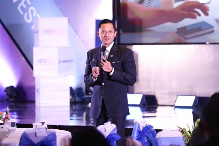 FOTO: Menteri Koordinator (Menko) Bidang Infrastruktur dan Pembangunan Kewilayahan, Agus Harimurti Yudhoyono (AHY), Hadiri Kegiatan Nusantara Economic Outlook (NEO) 2026. (Dok. AHY)