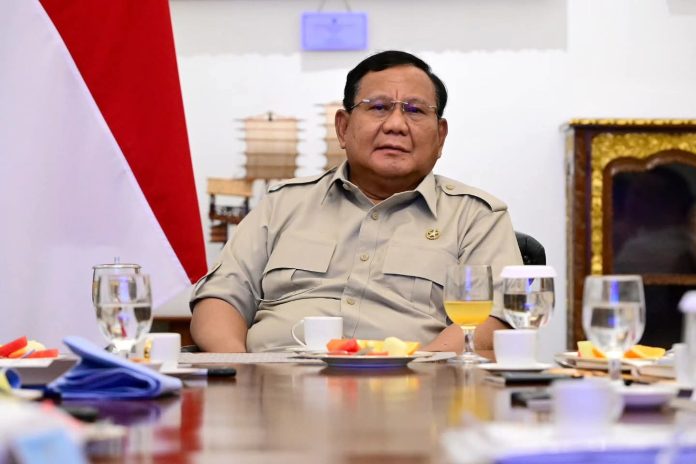 FOTO: Presiden Prabowo Subianto memimpin rapat terbatas pada Kamis, 12 Februari 2026, guna membahas percepatan pembangunan Kampung Nelayan Merah Putih. (Dok. Seskab)